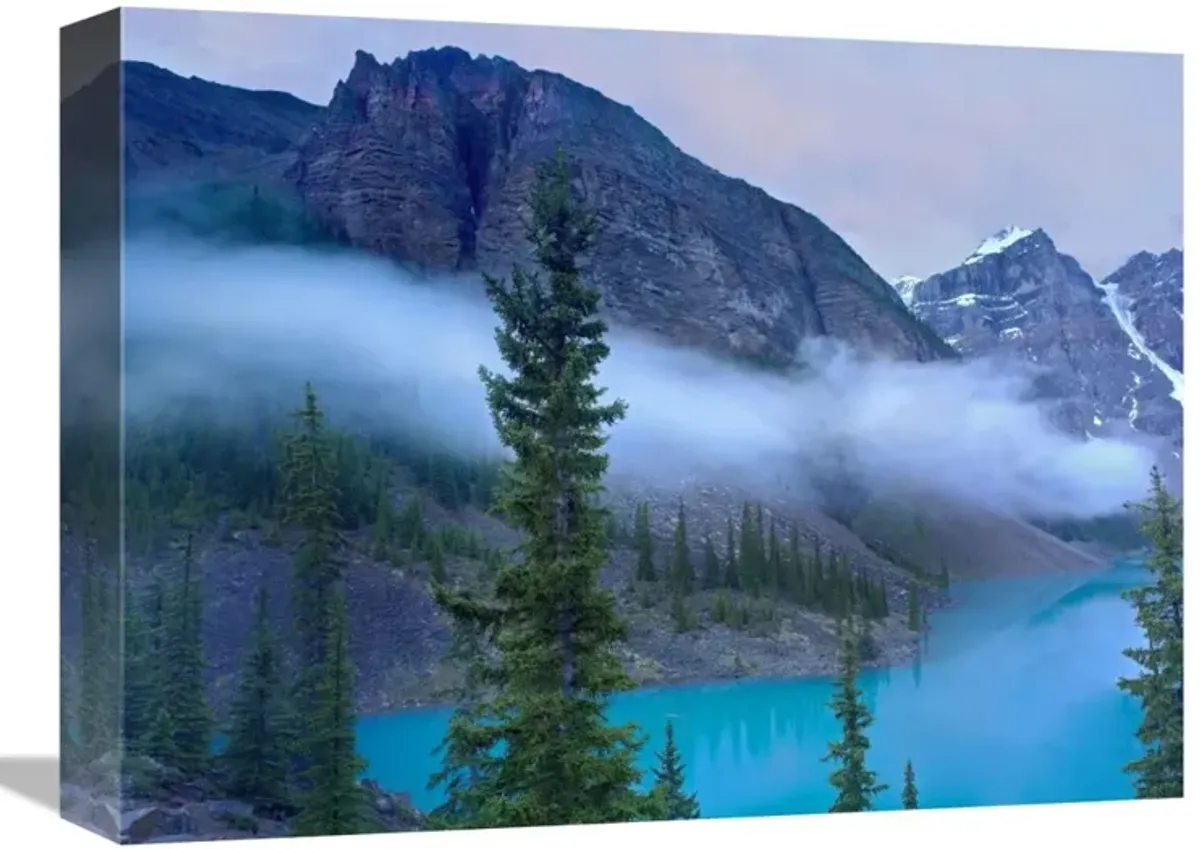 Moraine Lake in the Valley of Ten Peaks, Banff National Park, Alberta, Canada-Canvas Art-16x12