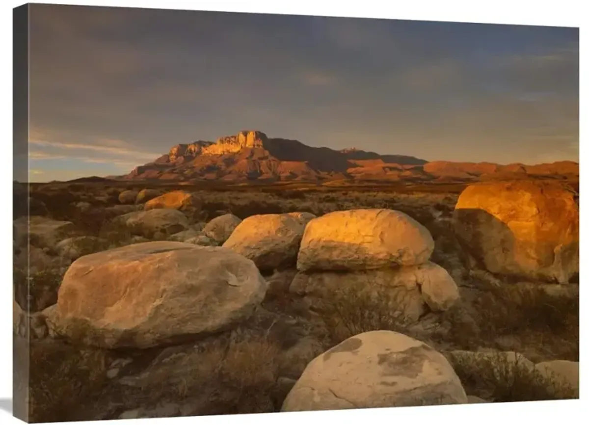 El Capitan, Guadalupe Mountains National Park, Texas-Canvas Art-32x24