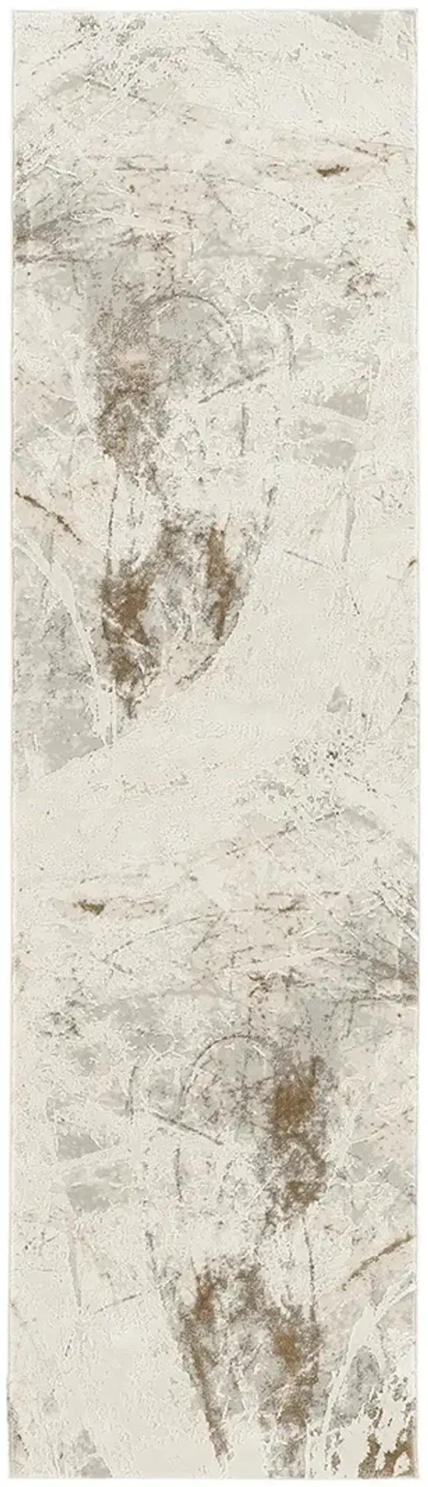 Desire DSR04 Cream/Gray 2'3" x 7'6" Rug