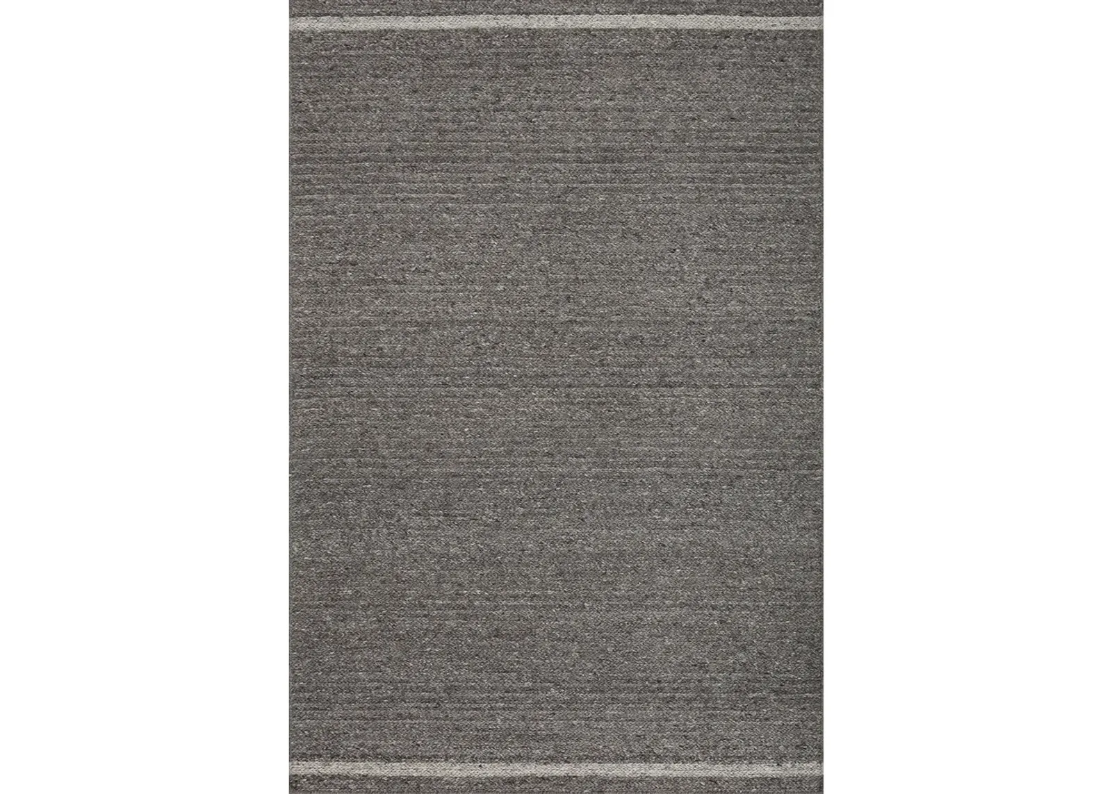 Ashby ASH02 Granite/Silver 3'6" x 5'6" Rug