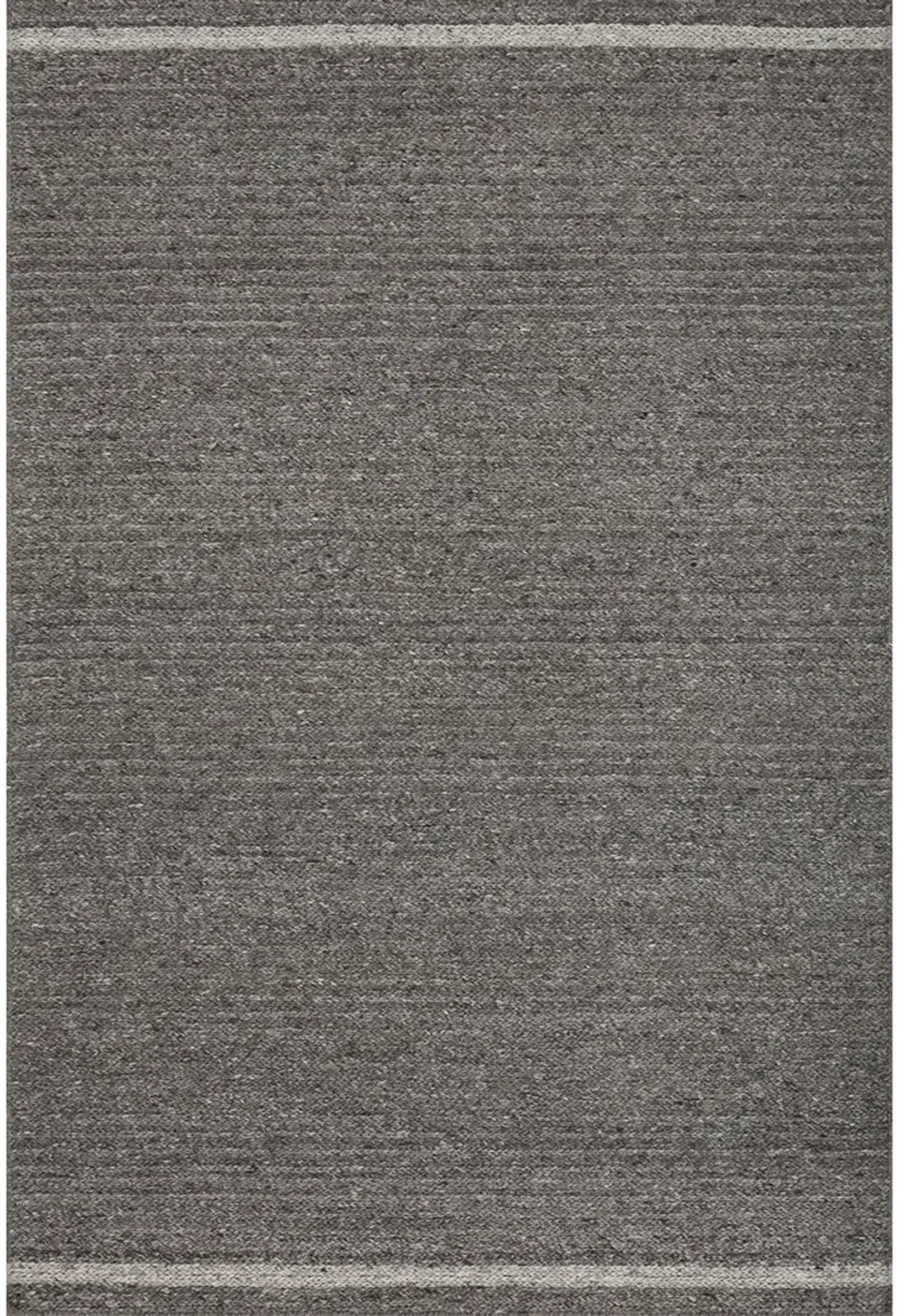 Ashby ASH02 Granite/Silver 3'6" x 5'6" Rug