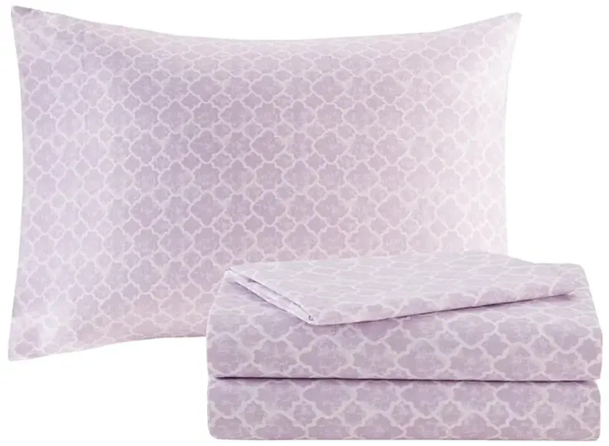 Gracie Mills Amalia 9-Piece Floral Comforter Set with Coordinating Cotton Bed Sheets - Queen