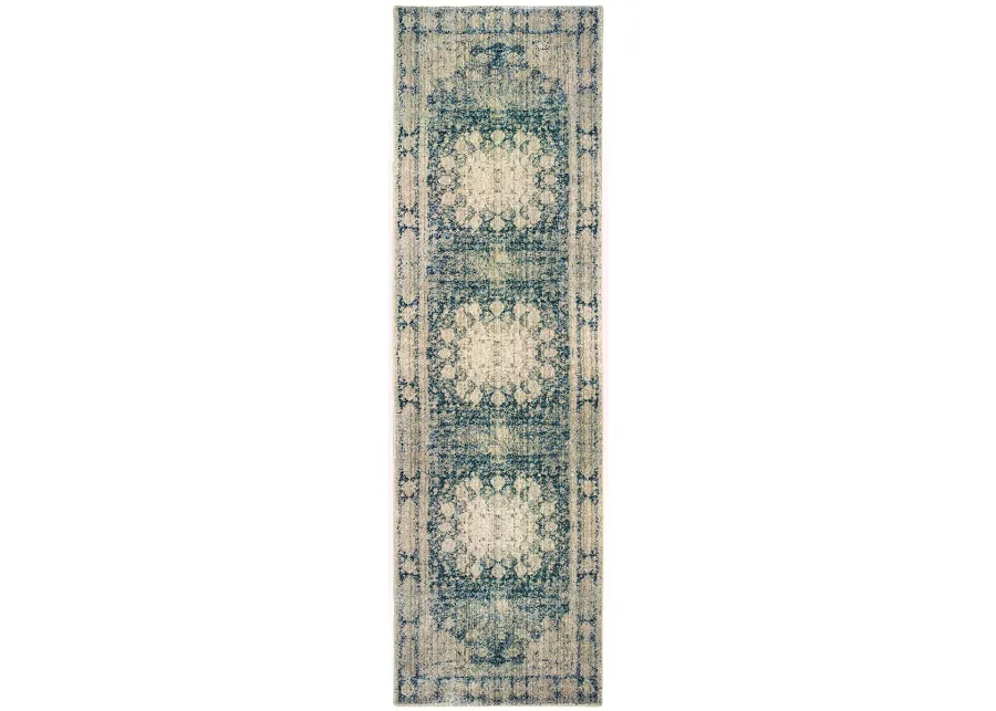 Empire 2'3" x 7'6" Ivory Rug