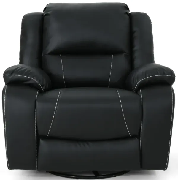 Merax Faux Leather Manual Swivel Standard Recliner