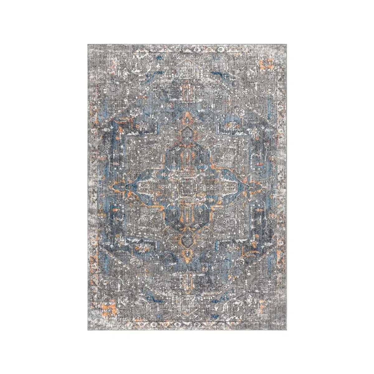 Izmir Vintage Medallion Area Rug