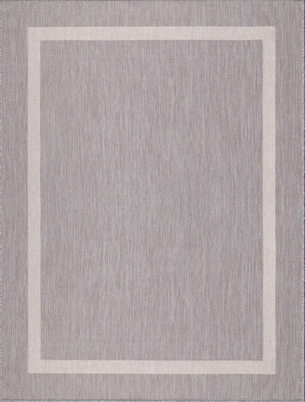 Waikiki Bordered Indoor/Outdoor Area Rug