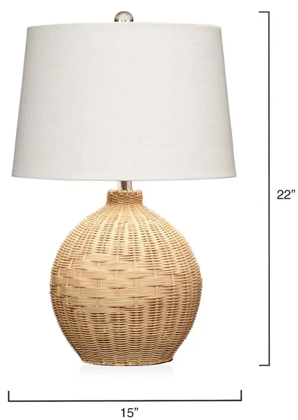 Cape Brown Table Lamp