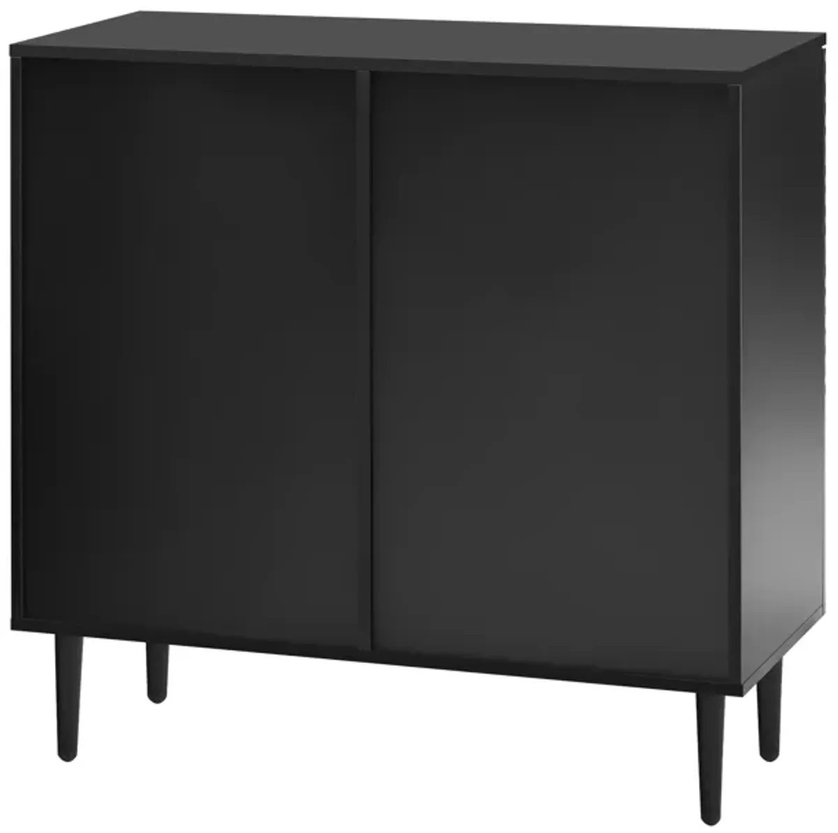 Merax Modern Minimalist Side Cabinet with Ample Storage