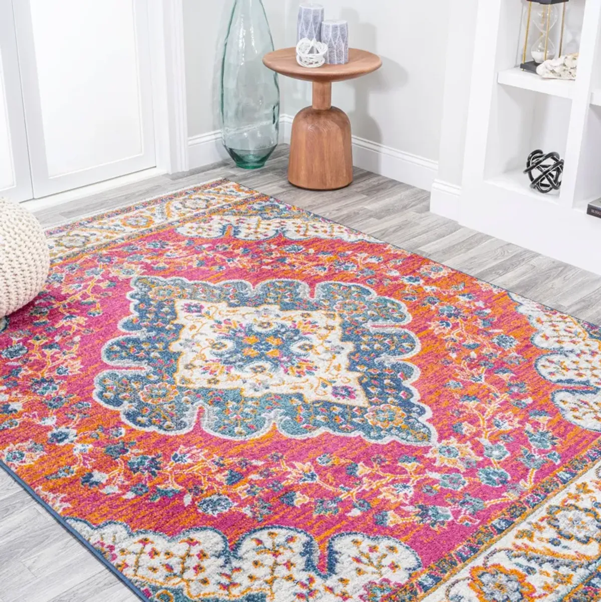 Bohemian Flair Boho Vintage Medallion Area Rug