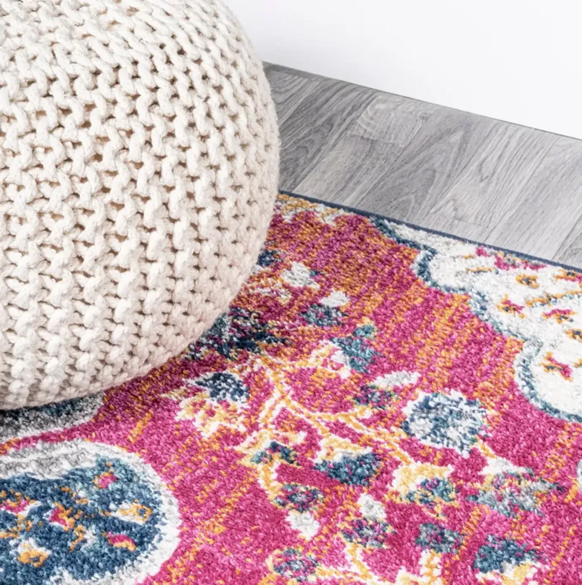 Bohemian Flair Boho Vintage Medallion Area Rug