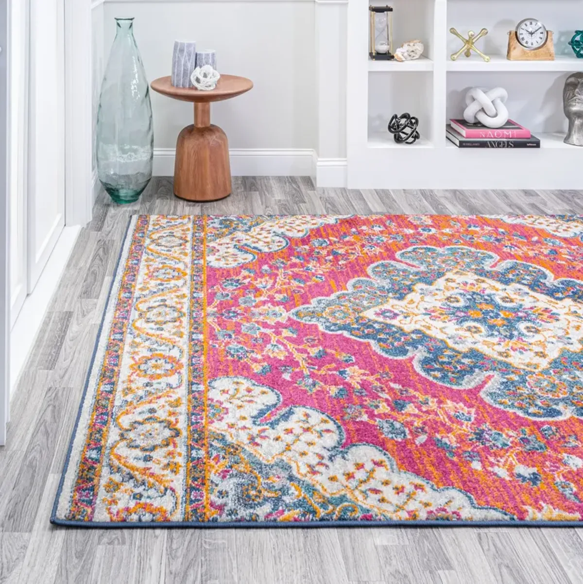 Bohemian Flair Boho Vintage Medallion Area Rug