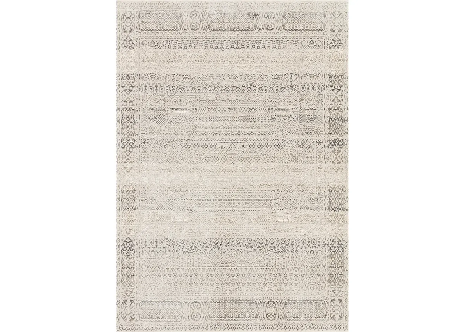 Homage HOM05 Ivory/Silver 7'10" x 10' Rug