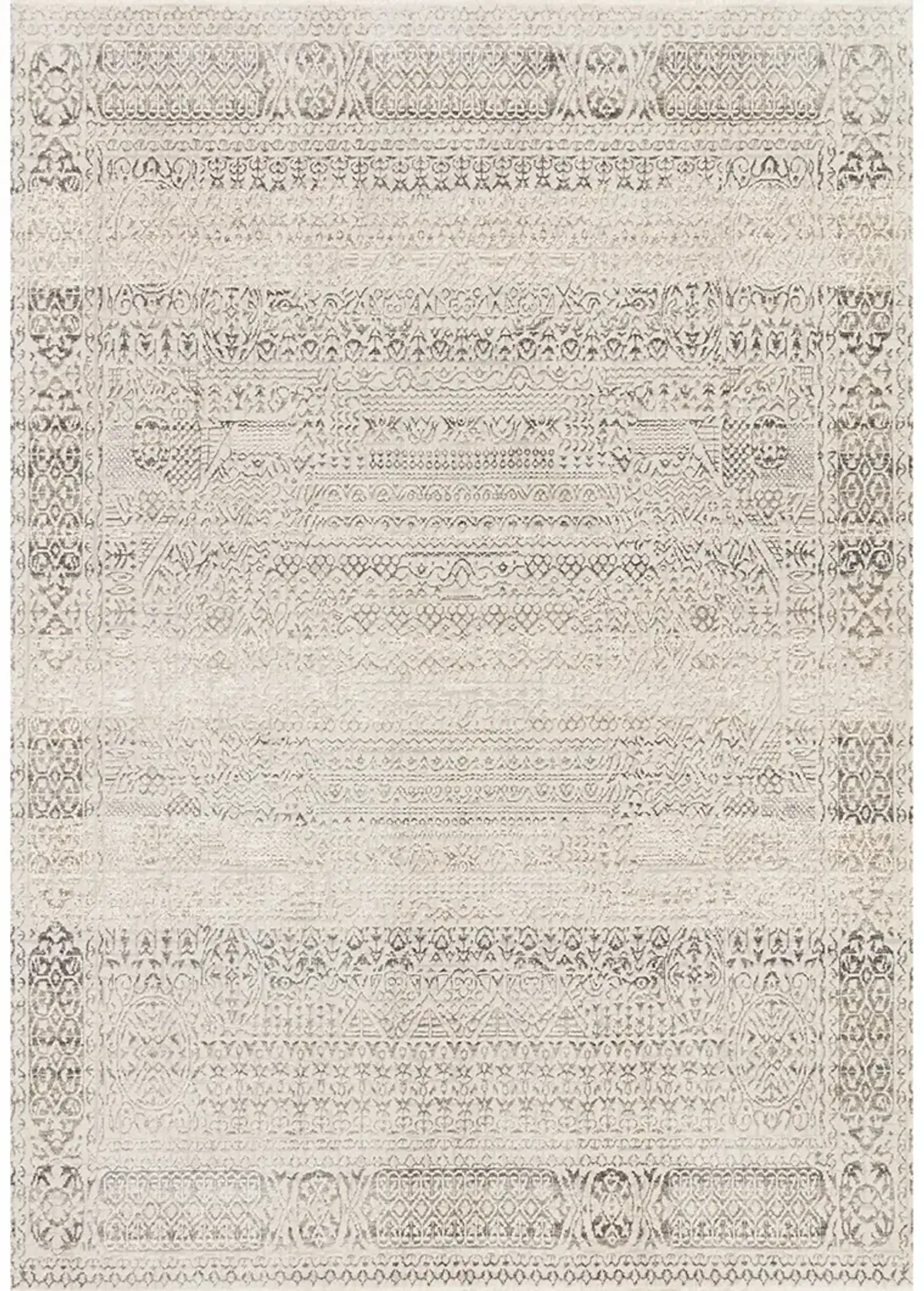 Homage HOM05 Ivory/Silver 7'10" x 10' Rug