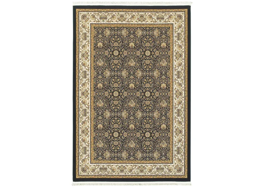 Masterpiece 6'7" x 9'6" Navy Rug