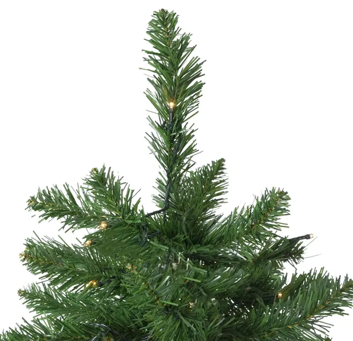 7.5' Pre-Lit Full Twin Lakes Fir Artificial Christmas Tree - Warm White LED Lights