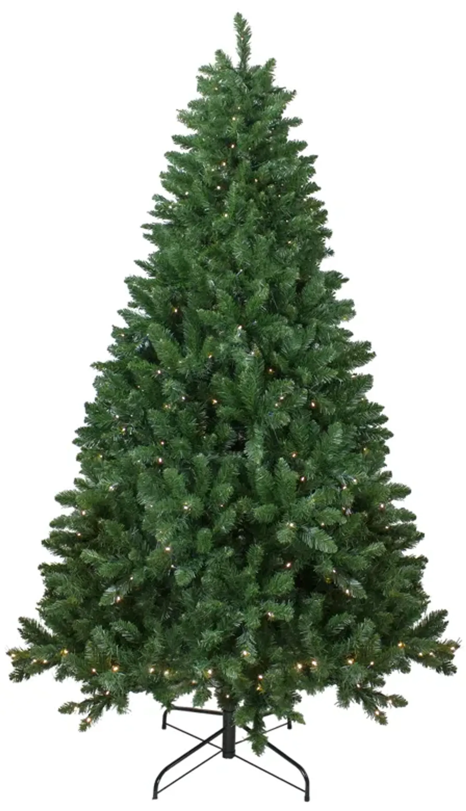 7.5' Pre-Lit Full Twin Lakes Fir Artificial Christmas Tree - Warm White LED Lights