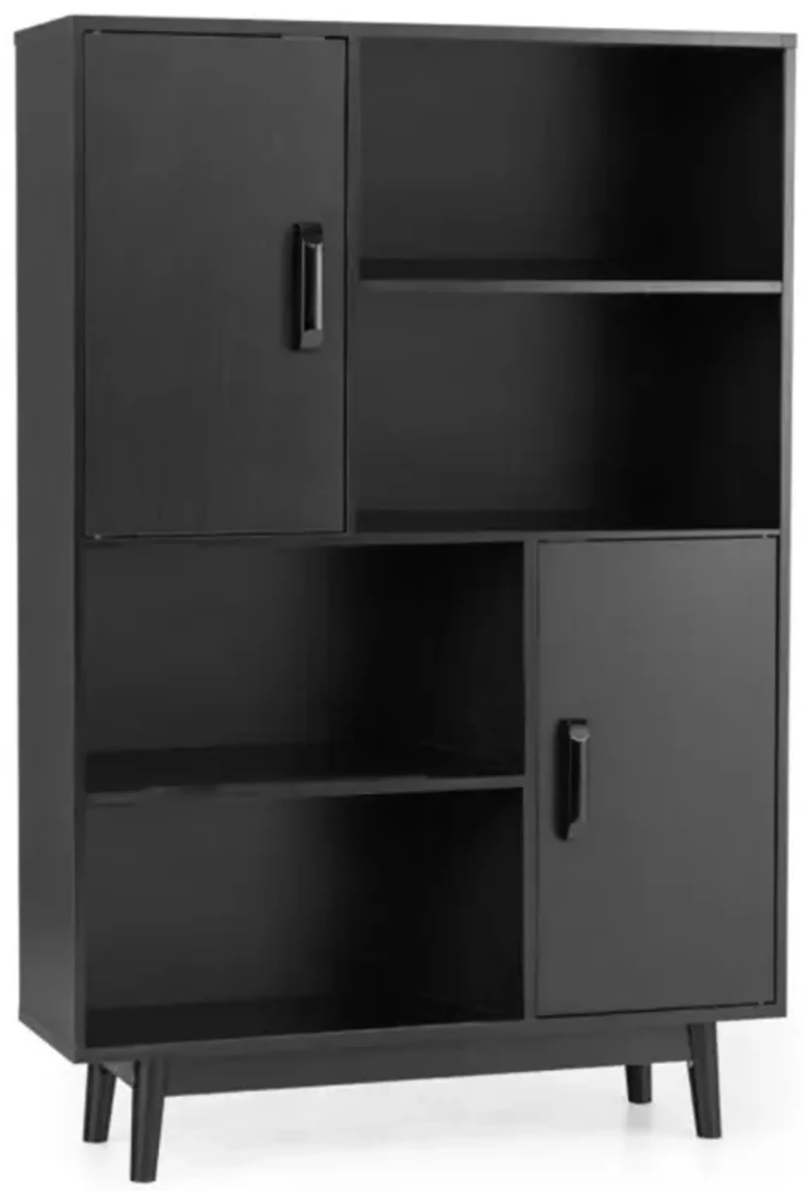 Hivvago Sideboard Storage Cabinet with Door Shelf