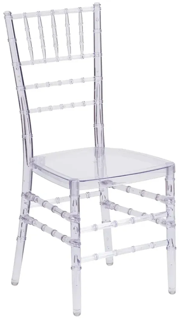 Flash Furniture Flash Elegance Crystal Ice Stacking Chiavari Chair