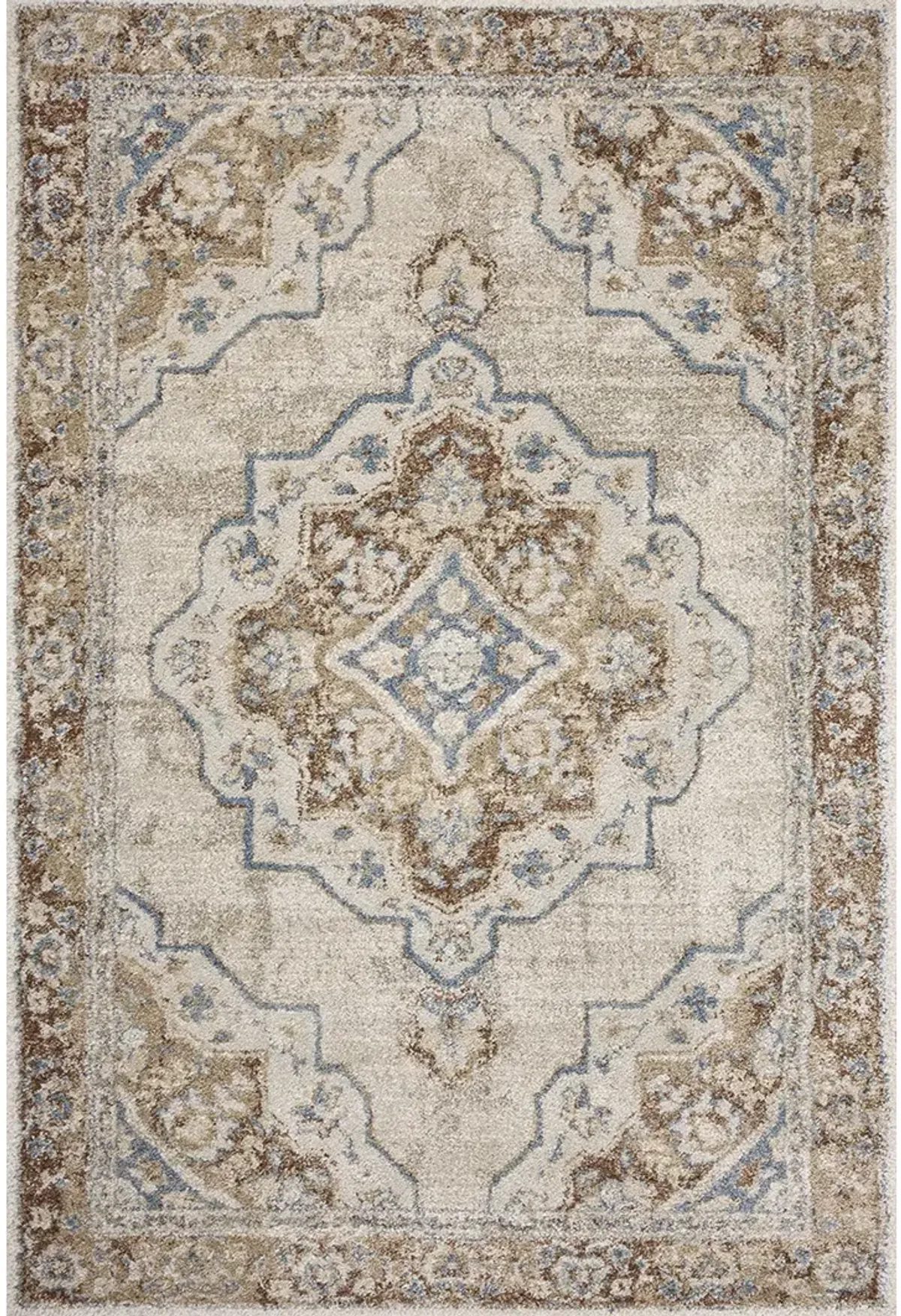 Tamryn TAM-04 Natural / Multi 5''3" x 7''8" Rug by