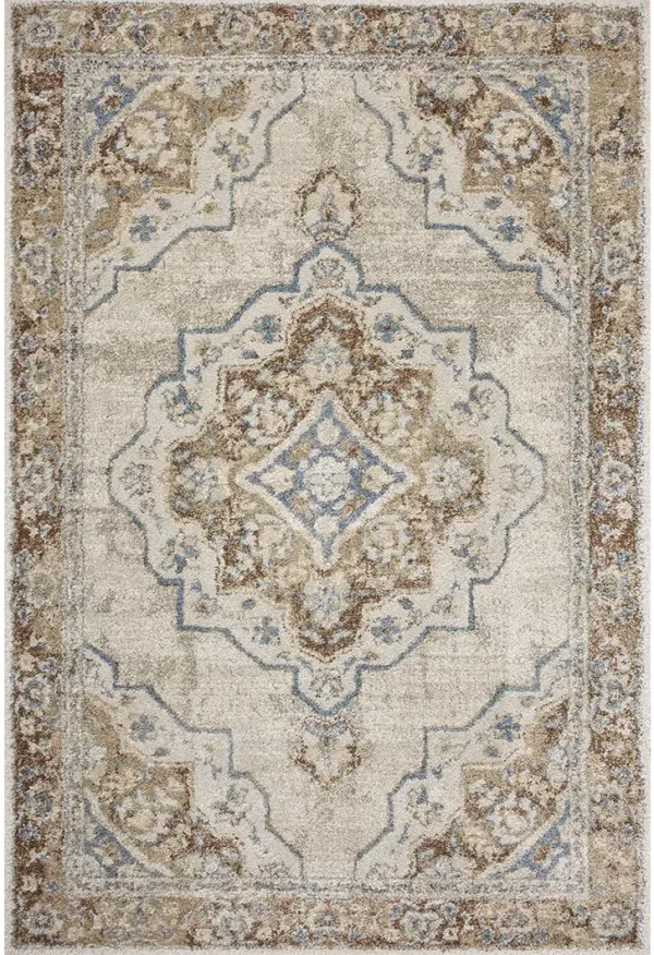 Tamryn TAM-04 Natural / Multi 5''3" x 7''8" Rug by