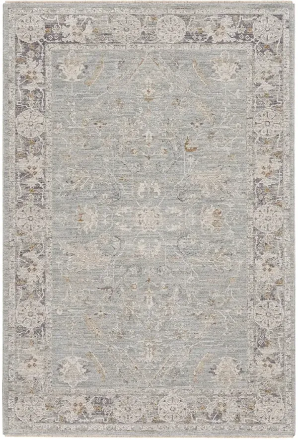 Infinite IFT01 Blue/Ivory 5'3" x 7'8" Rug