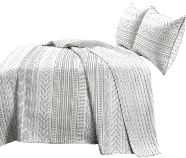 Scandinavian Design Reversible Cotton Quilt Set for Soft Stylish Bedding