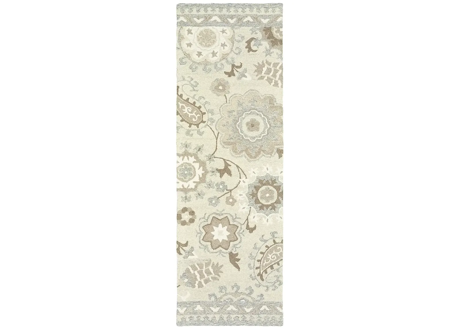 Craft 2'6" x 8' Ivory Rug