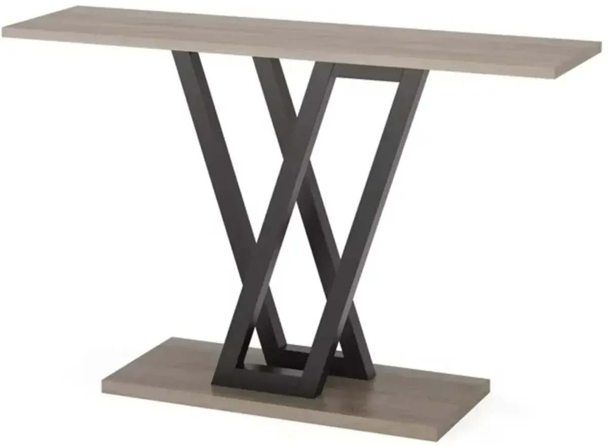 Tribesigns 43 Inch Console Table Industrial Entryway Hallway Table Living Room Furniture