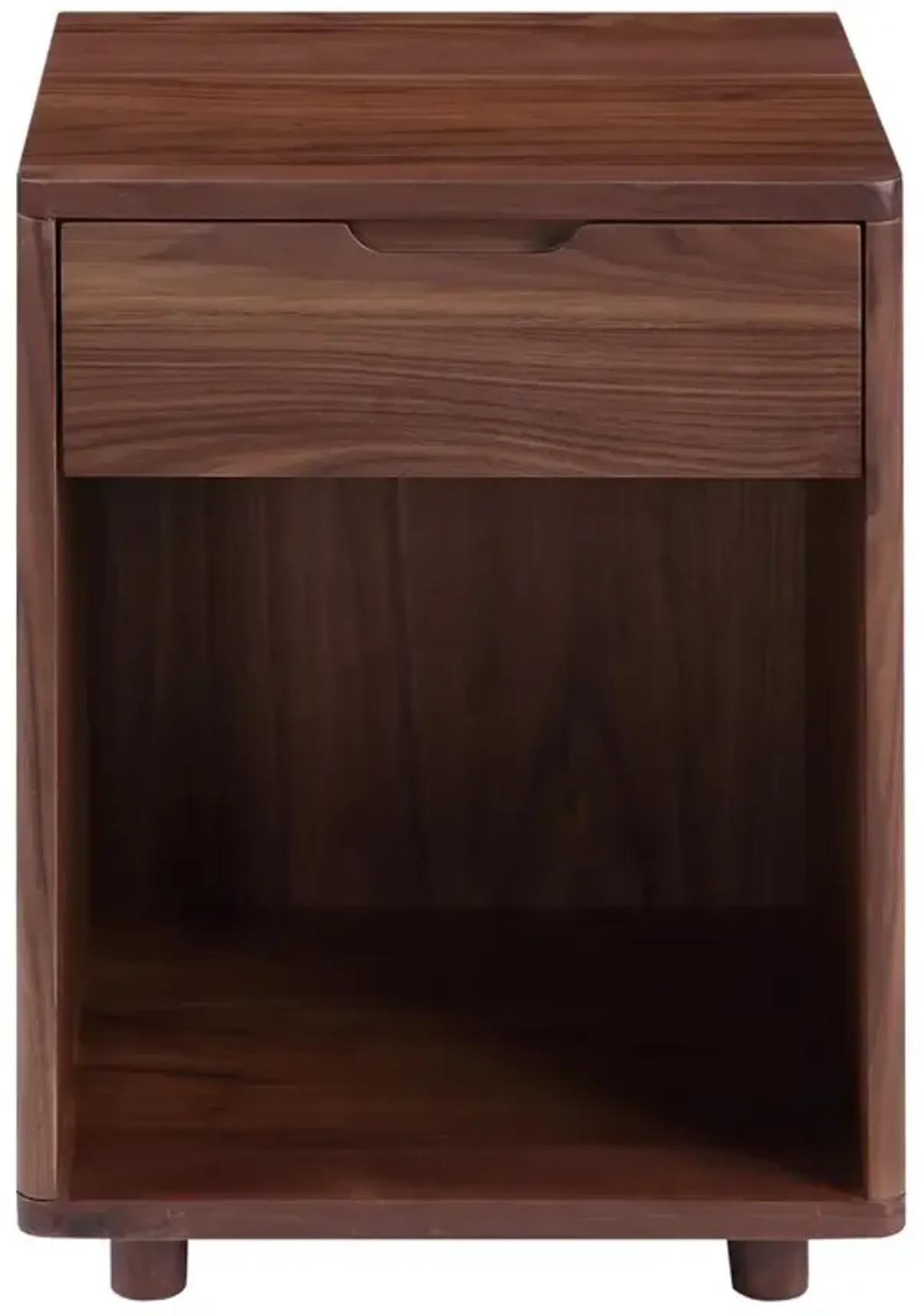 Moe's Home Collection Osamu Walnut Nightstand