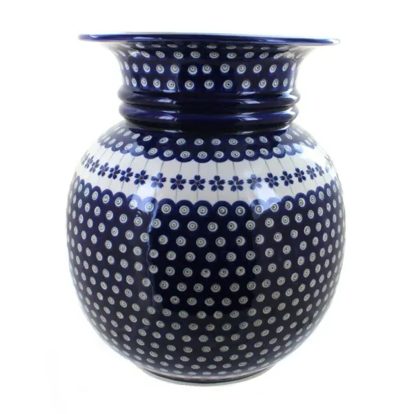 Blue Rose Polish Pottery Zara Floor Vase
