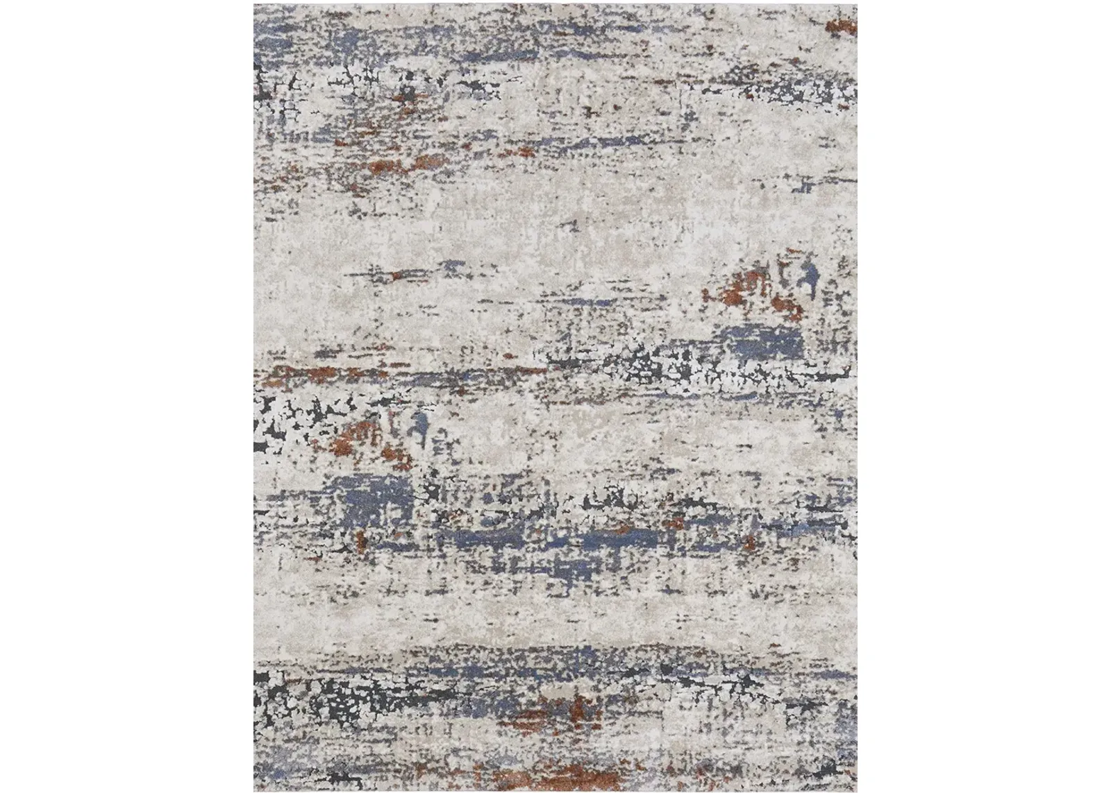 Gilmore 39MLF 5'3" x 8' Ivory/Blue/Gray Rug