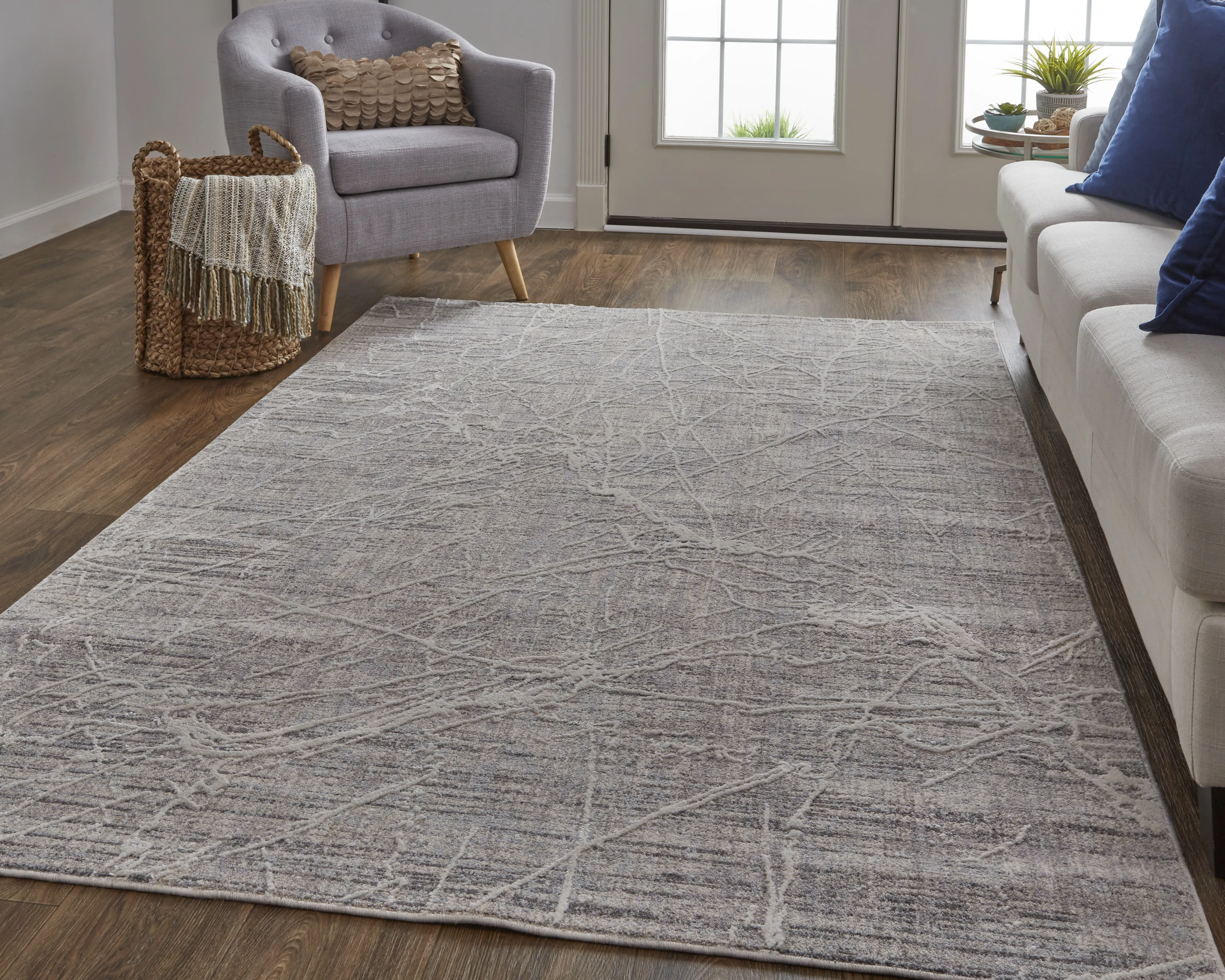 Lennon 39FZF Taupe/Gray 8' x 10' Rug