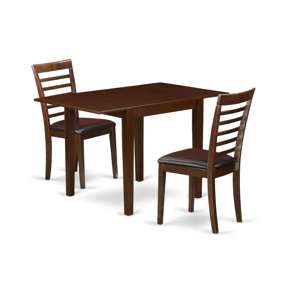 Dining Room Set Mahogany, NDML3-MAH-LC