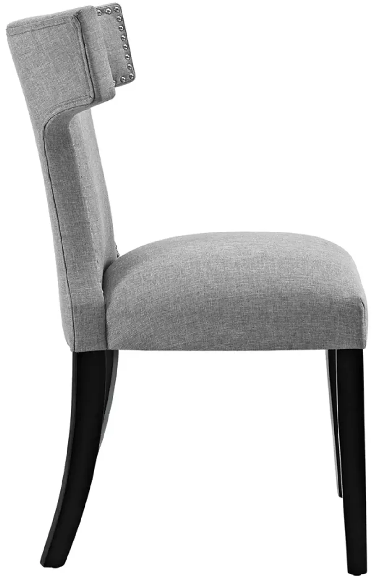 Curve Fabric Dining Chair