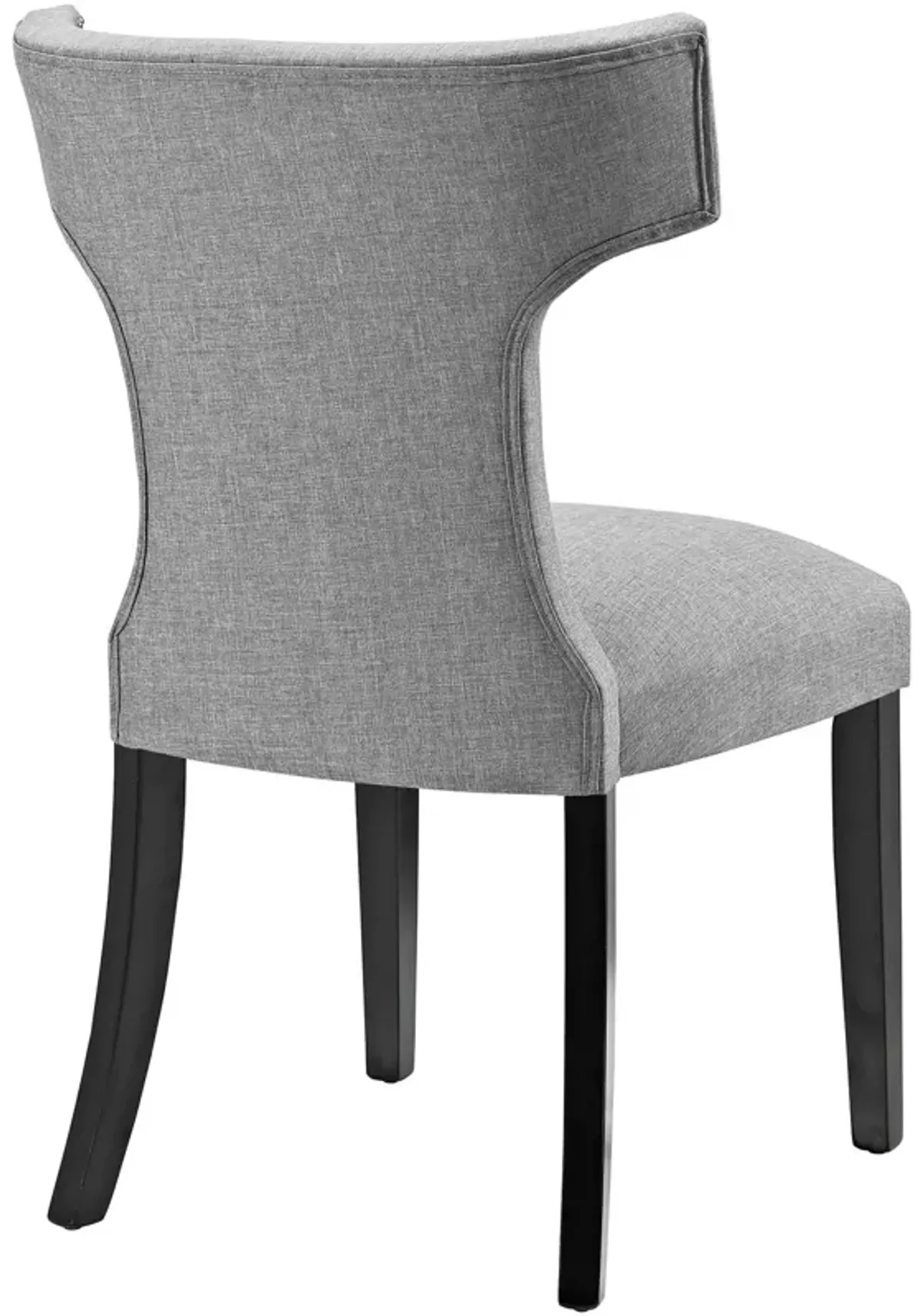 Curve Fabric Dining Chair