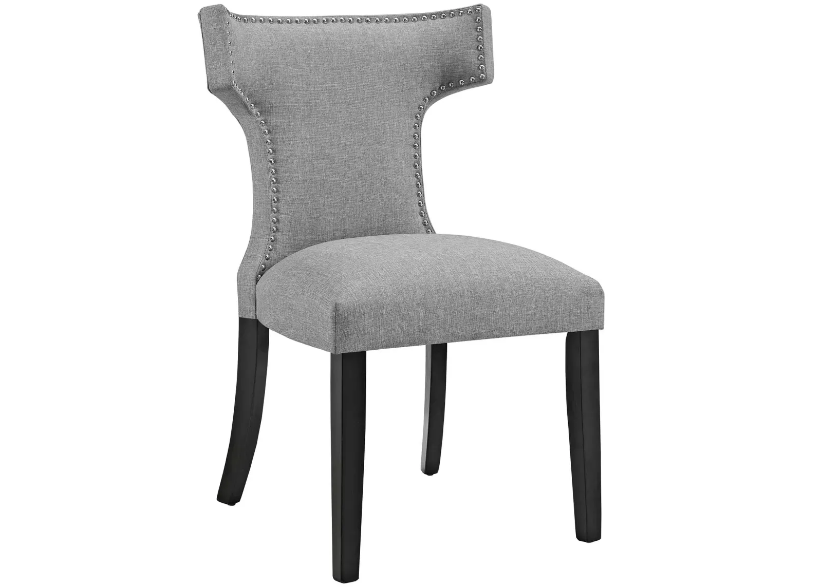 Curve Fabric Dining Chair