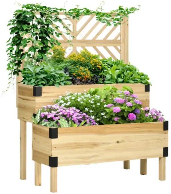 Flower Shelf for Plants Indoor & Outdoor Multi-Tier Plant Stand