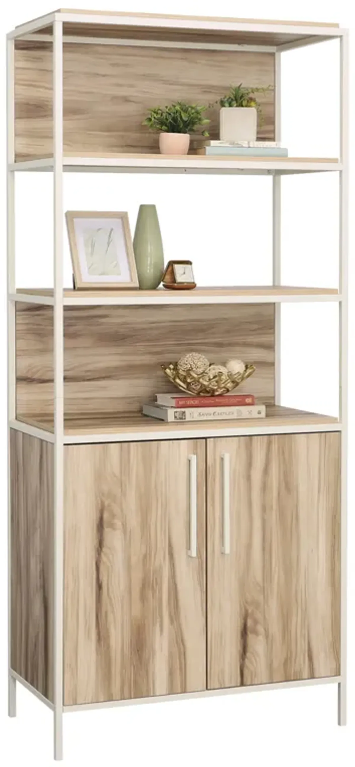 Nova Loft 5-Shelf Bookcase with Doors