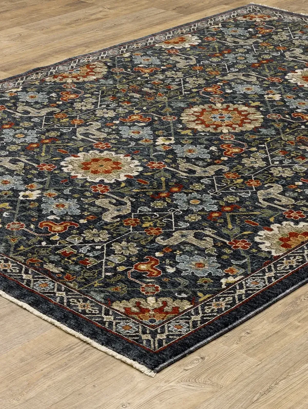 Aberdeen 5'3" x 7'6" Blue Rug