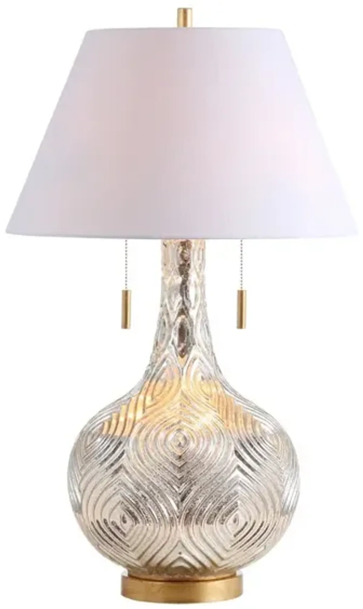 Highland Gourd Glass LED Table Lamp