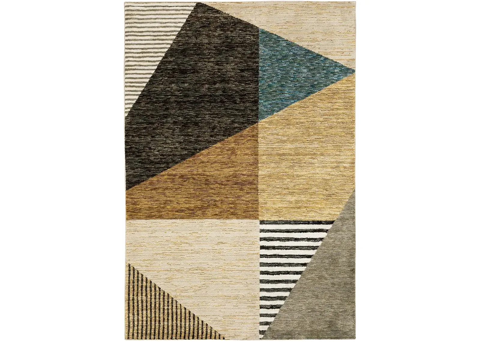 Strada 8'6" x 11'7" Gold Rug