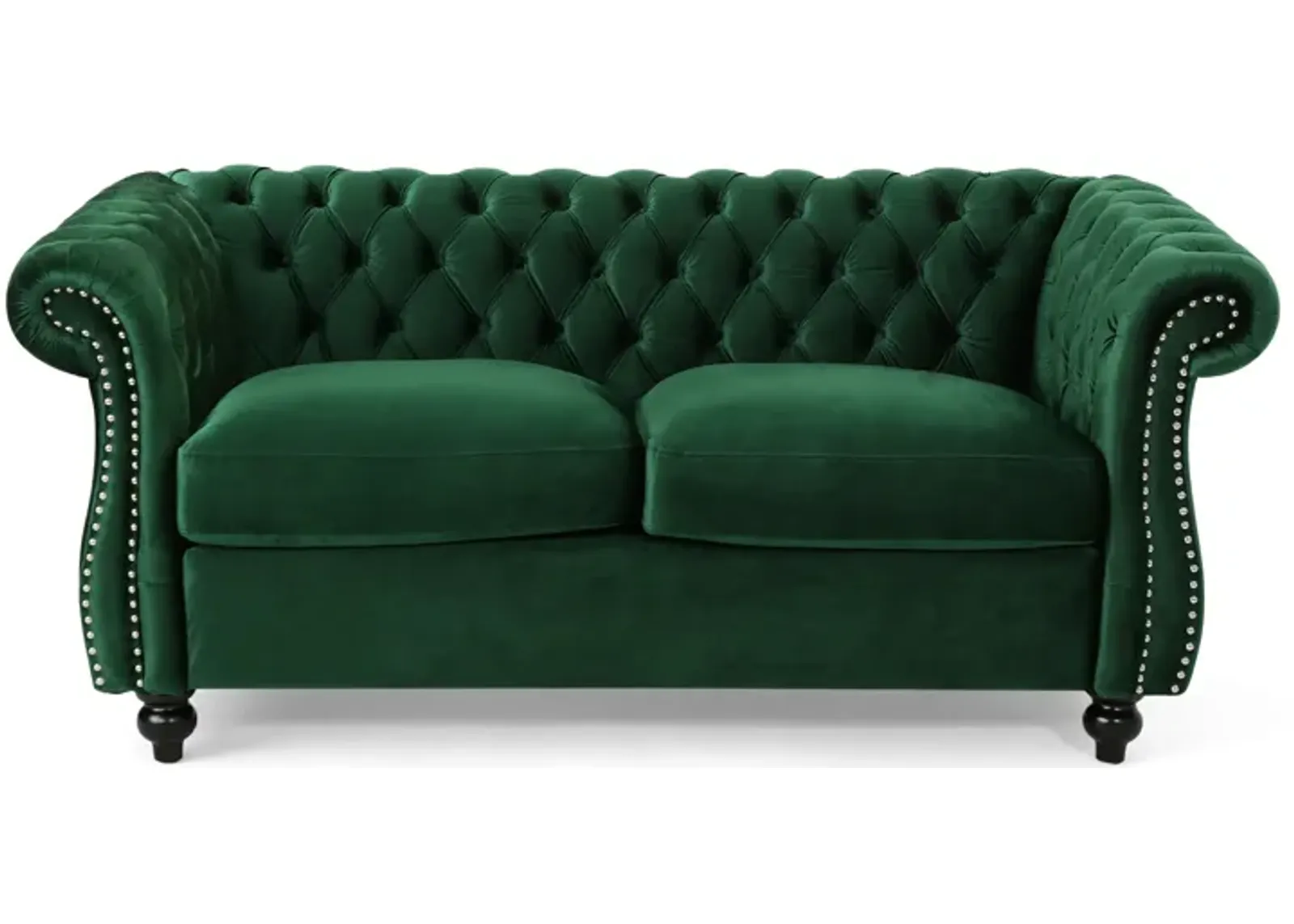 Merax Traditional Chesterfield Loveseat Sofa