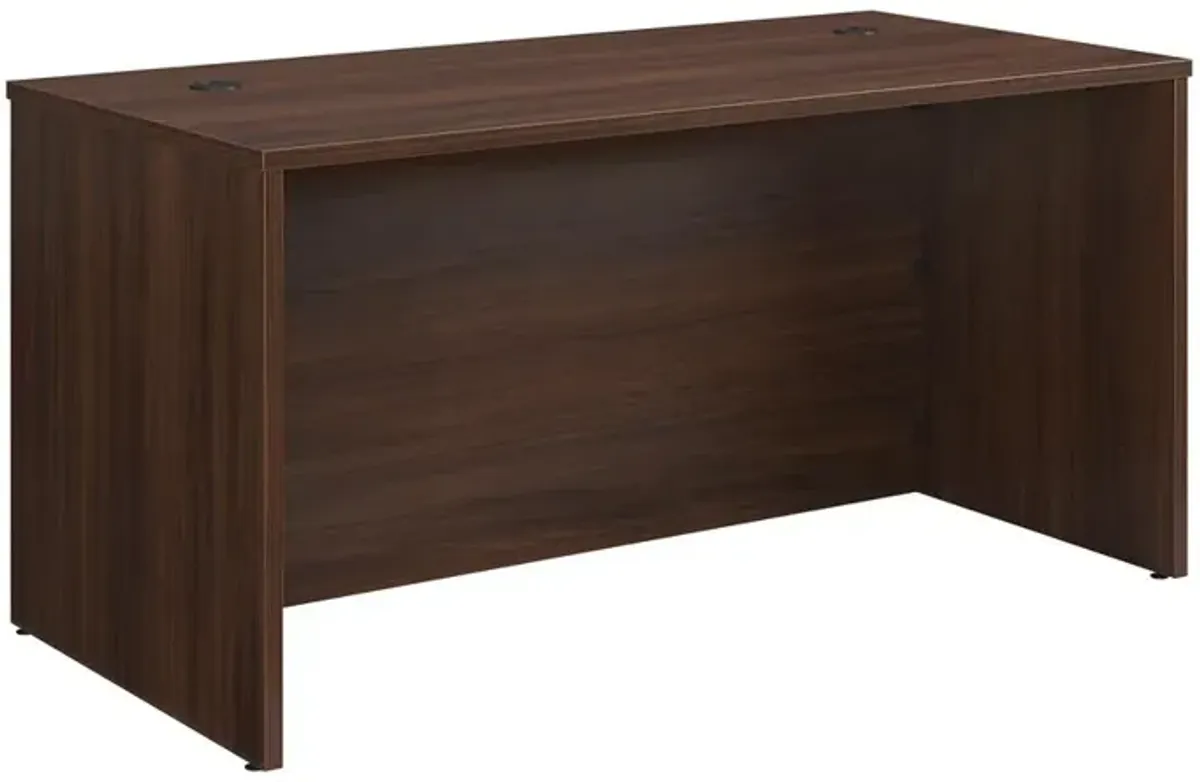 Sauder Affirm 60 Desk Shell  Noble Elm