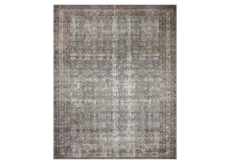 Georgie GER-10 Moss / Bark 2''6" x 9''6" Rug by Amber Lewis