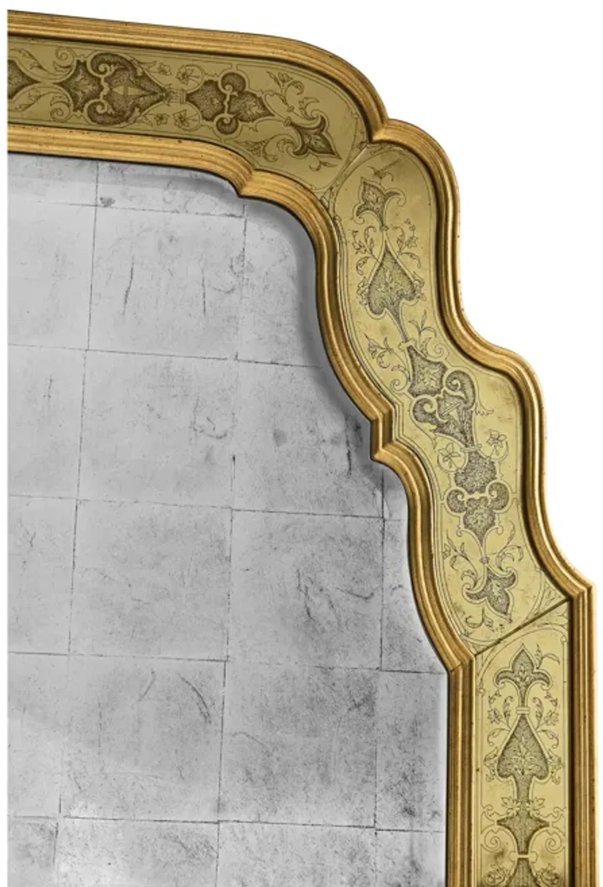 Adeline Gilded Floor Mirror