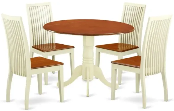 Dining Room Set Buttermilk & Cherry