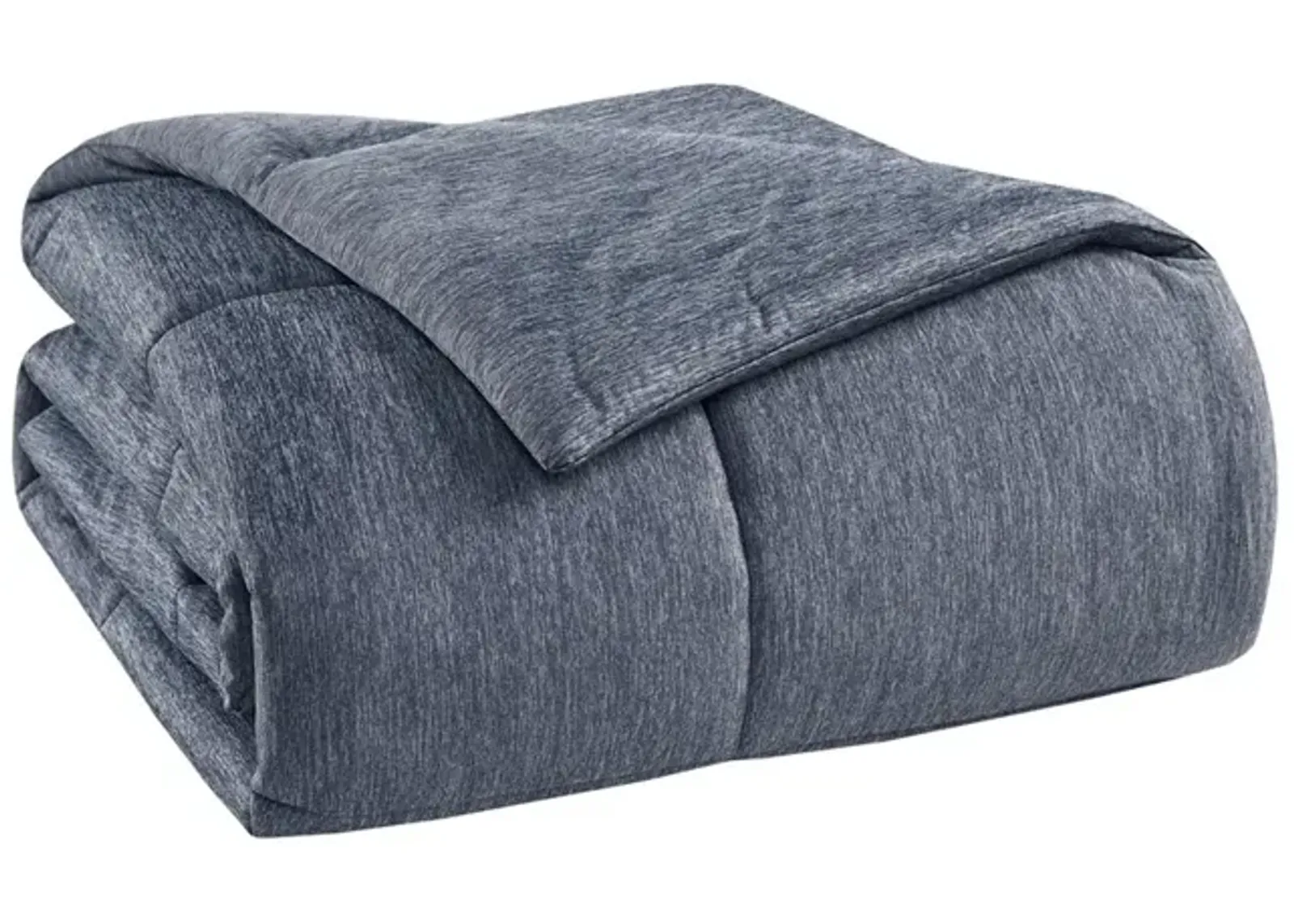 Gracie Mills Heathered Jersey Knit Down Alternative Comforter