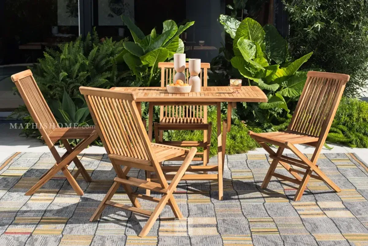 Teak Patio Dining Set