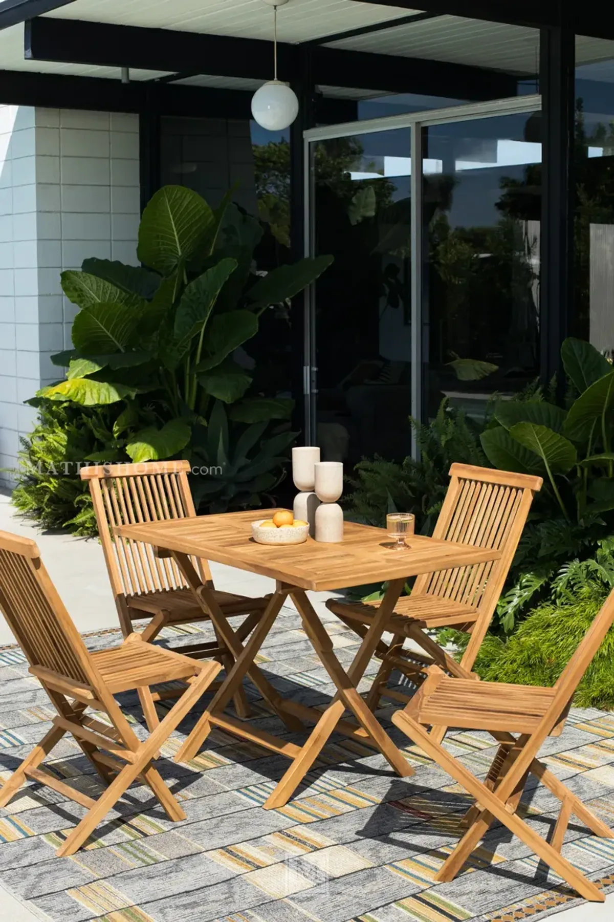 Teak Patio Dining Set