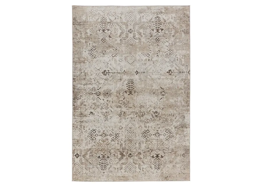 Nadine Kati Brown 2' x 6' Runner Rug